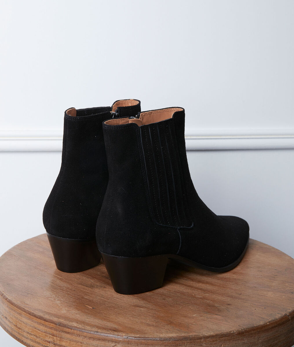 Bottines noires à talons Gaby | 1-2-3 Bottines noires à talons Gaby PhotoZ | 1-2-3