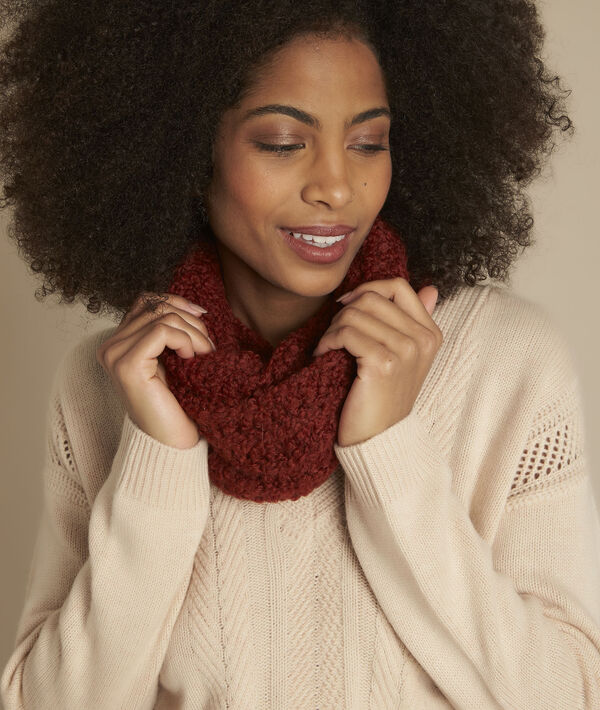 Snood acajou Ginger | 1-2-3 Snood acajou Ginger PhotoZ | 1-2-3