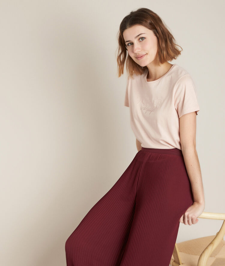 Tee-shirt s&eacute;rigraphi&eacute; rio bleu nuit.