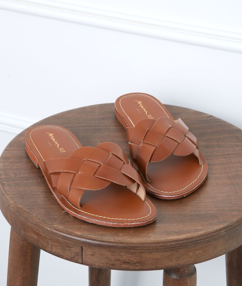 Mules en cuir Gemy | 1-2-3 Mules en cuir Gemy PhotoZ | 1-2-3