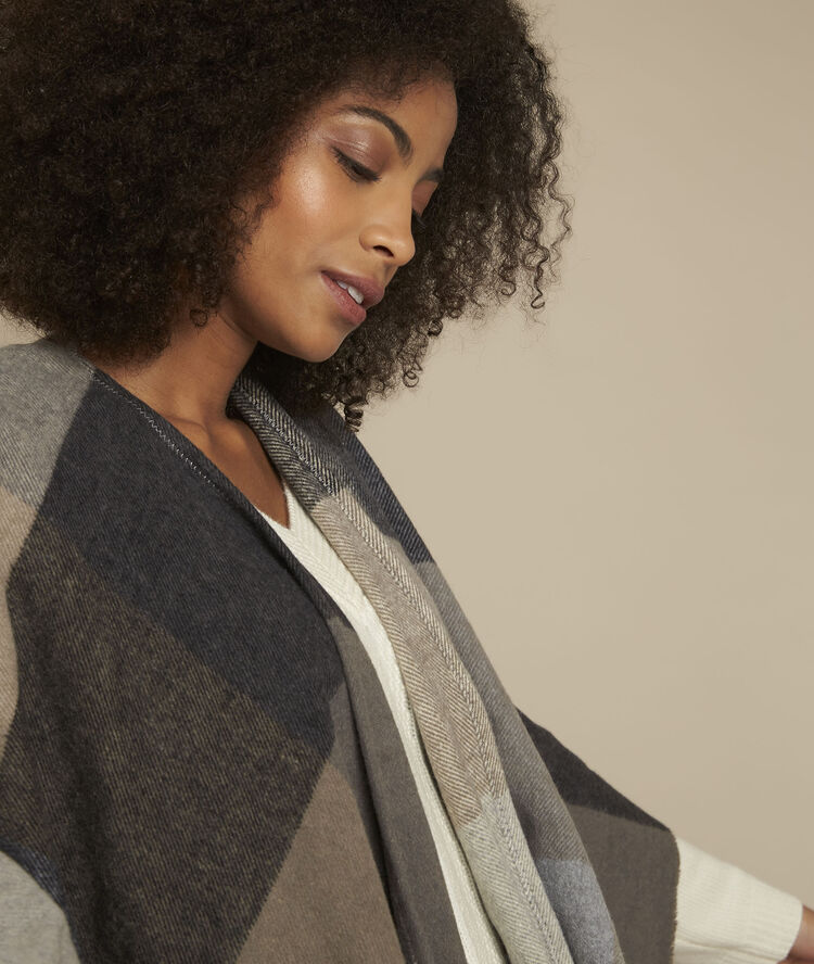 Cape colorblock graam ficelle.