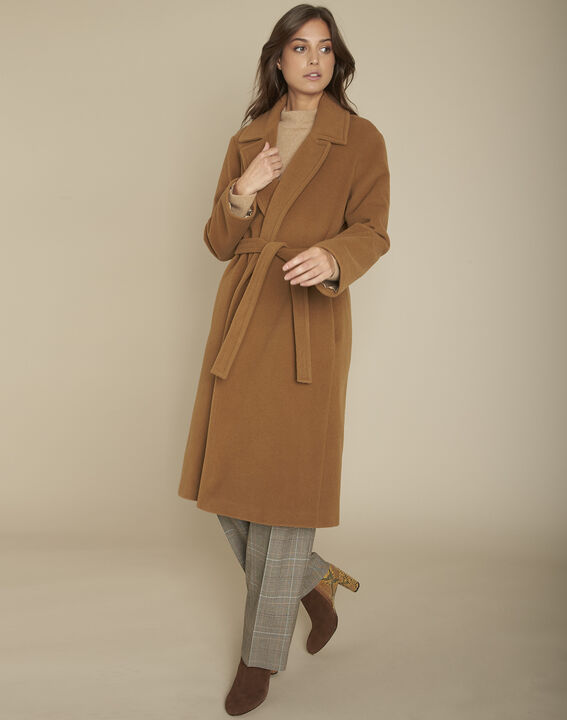 Manteau long ceinturé Tori | 1-2-3 Manteau long ceinturé Tori PhotoZ | 1-2-3