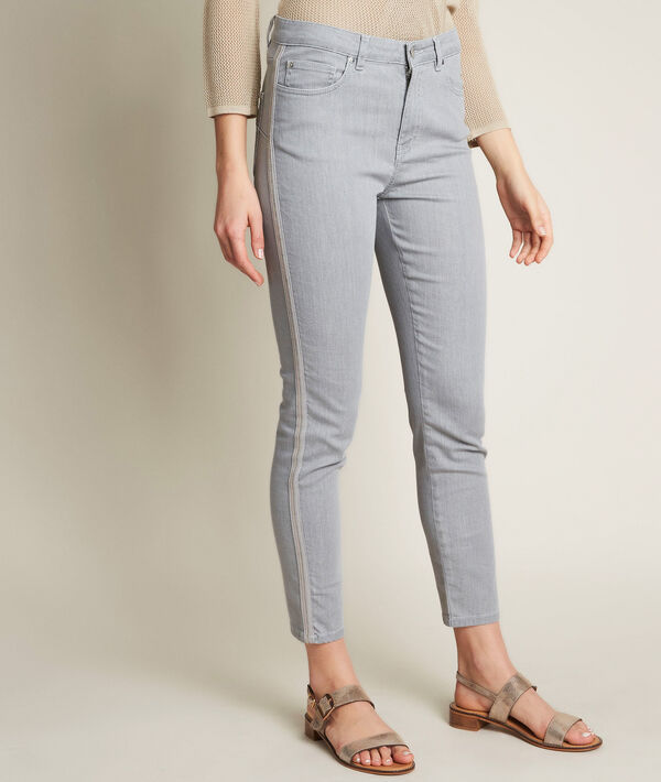 Jean gris bande bijou Aurore | 1-2-3 Jean gris bande bijou Aurore PhotoZ | 1-2-3