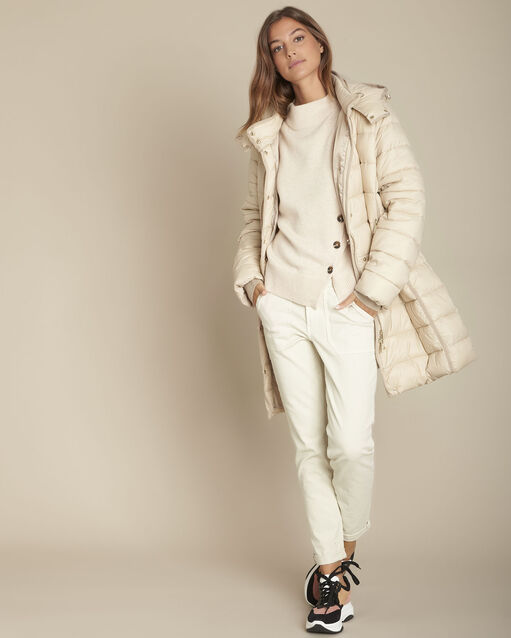 Doudoune longue greige Sorona® Dupont™ Louisa (2) - Maison 123