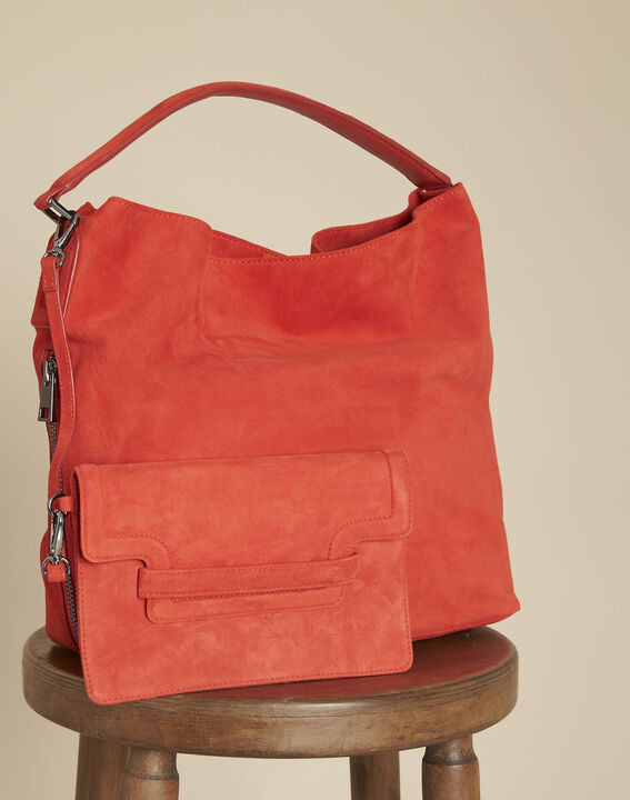 Le Numéro 2 - Sac iconique corail | 1-2-3 Le Numéro 2 - Sac iconique corail PhotoZ | 1-2-3