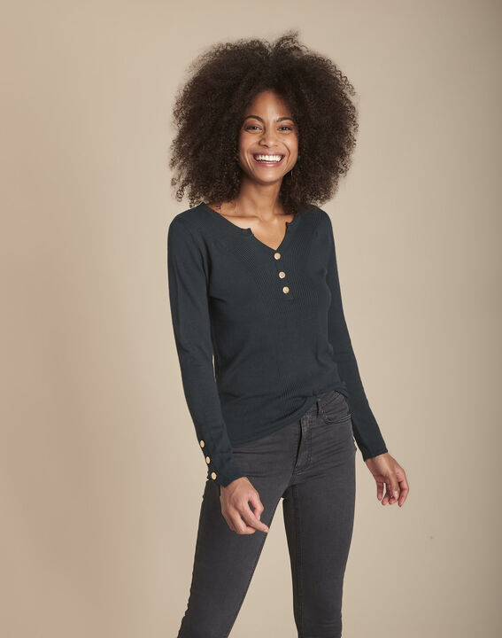 Pull cypres encolure tunisienne Fanny | 1-2-3 Pull cypres encolure tunisienne Fanny PhotoZ | 1-2-3
