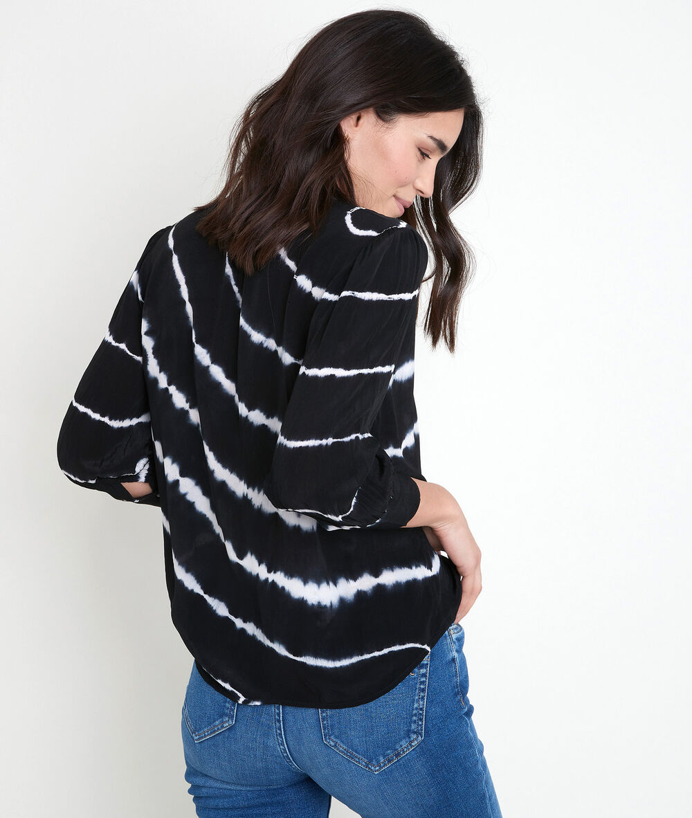 Blouse tie and dye tylia noir.