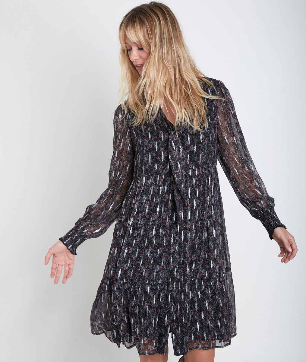 Robe impriméelavallière Nikki | 1-2-3 Robe impriméelavallière Nikki PhotoZ | 1-2-3