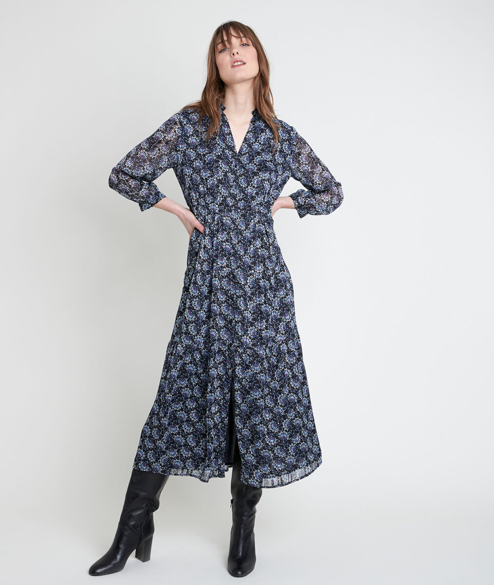 Robe longue imprimée Carola | 1-2-3 Robe longue imprimée Carola PhotoZ | 1-2-3
