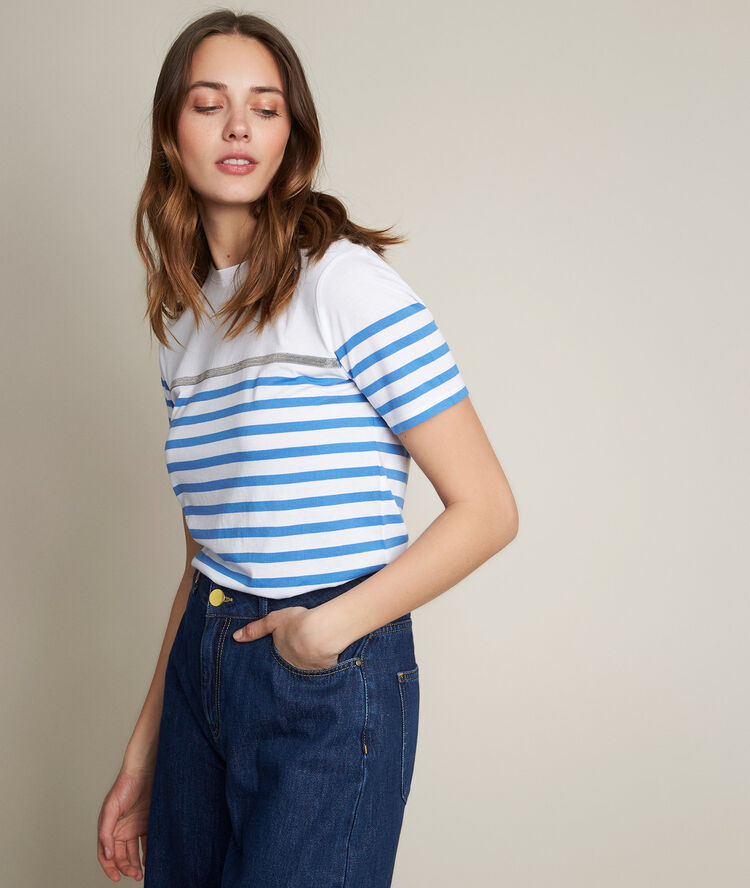 Tee-shirt ray&eacute; raphael cassis.