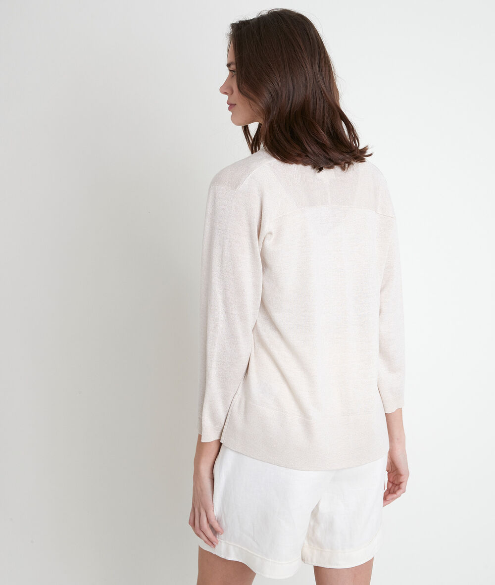 Gilet doré fin alizee bis or.