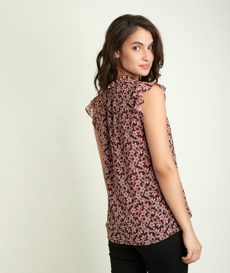 Blouse imprimée emmanuelle.