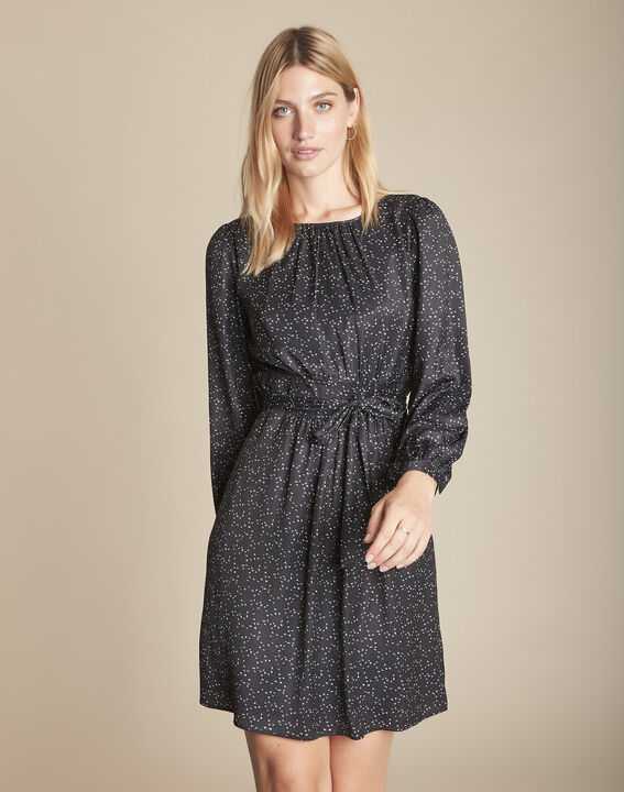 Robe imprimée ceinturée Imy | 1-2-3 Robe imprimée ceinturée Imy PhotoZ | 1-2-3