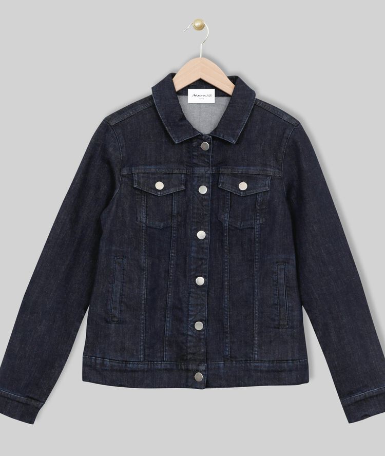 Veste en denim brut clem denim brut.