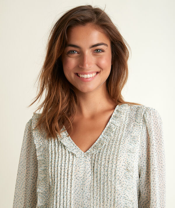Blouse imprimée Jelie | 1-2-3 Blouse imprimée Jelie PhotoZ | 1-2-3