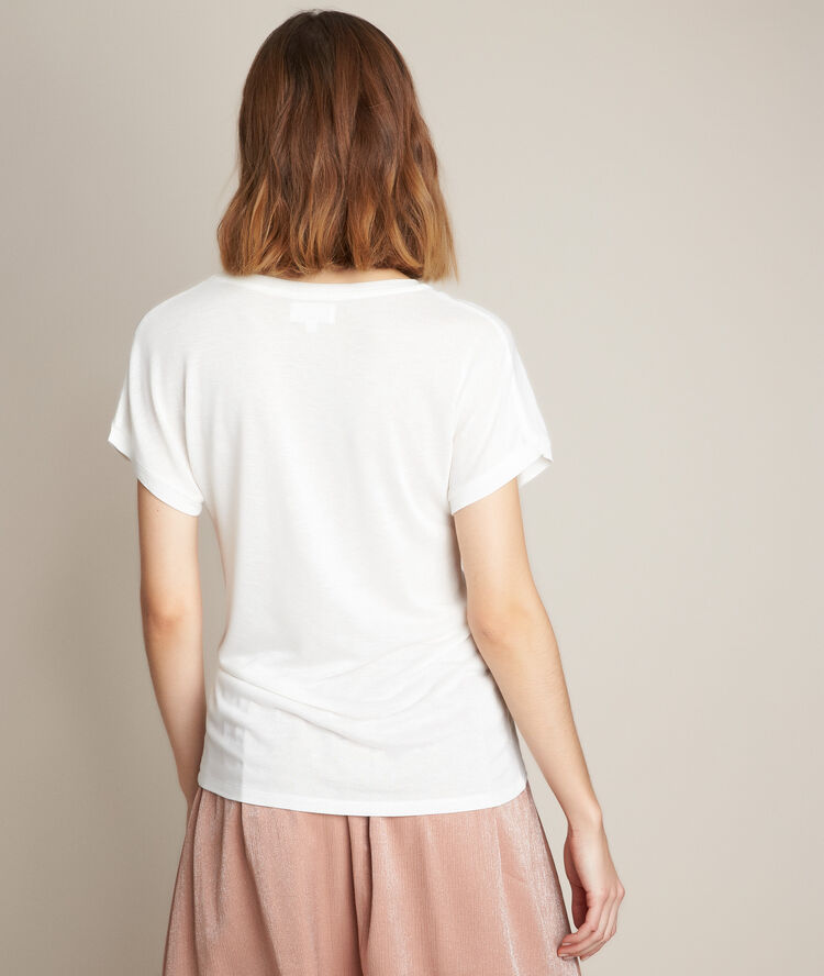 Tee-shirt écru rosalie ecru.