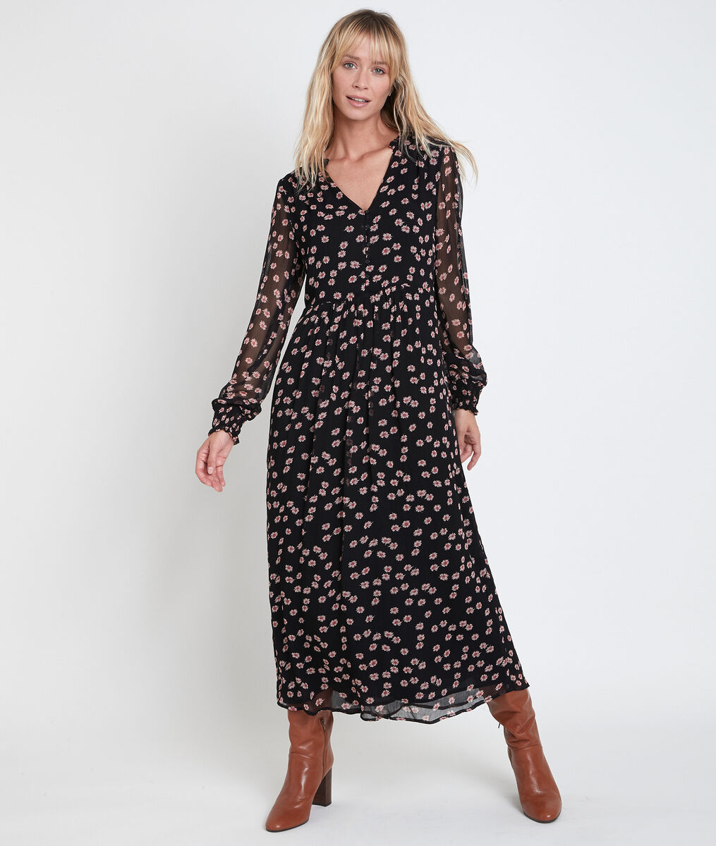 Robe longue imprimée Namika | 1-2-3 Robe longue imprimée Namika PhotoZ | 1-2-3