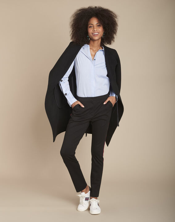 Chemise bleue en popeline Mandy | 1-2-3 Chemise bleue en popeline Mandy PhotoZ | 1-2-3