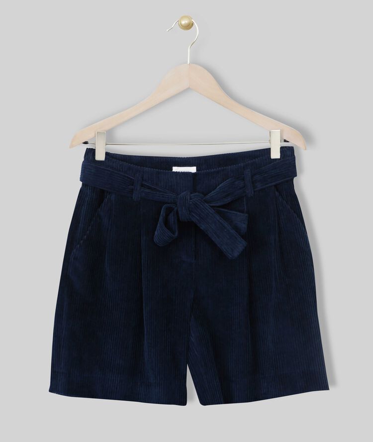 Short velours côtelé marine ercol marine.