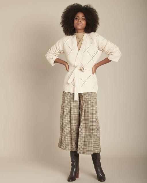 Strickjacke mit originellem Strickmuster Fashionista (2) - Maison 123