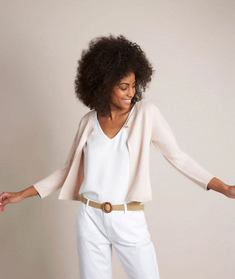 Gilet court nude dakota nude.