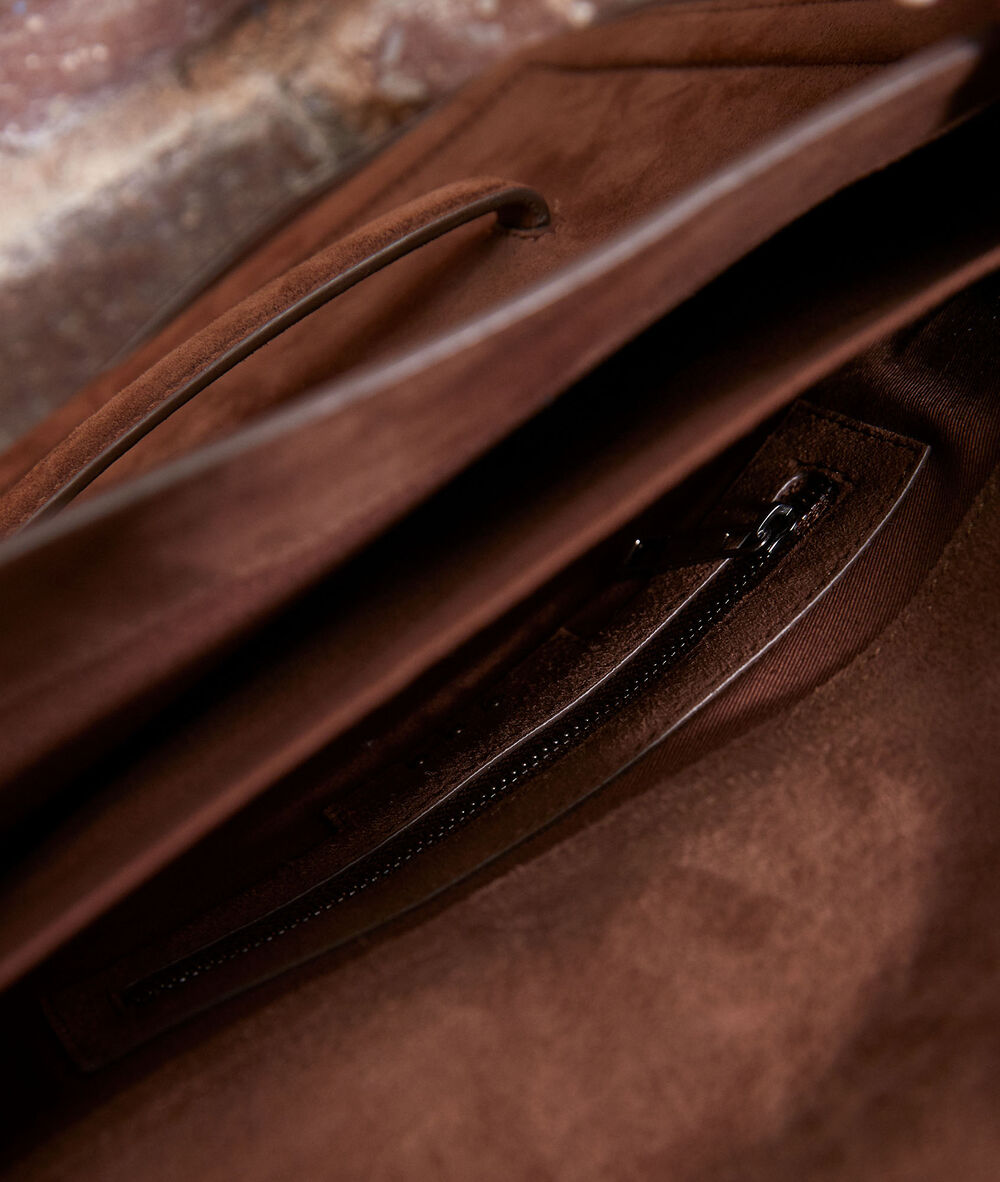 Le 123 - sac iconique chocolat.
