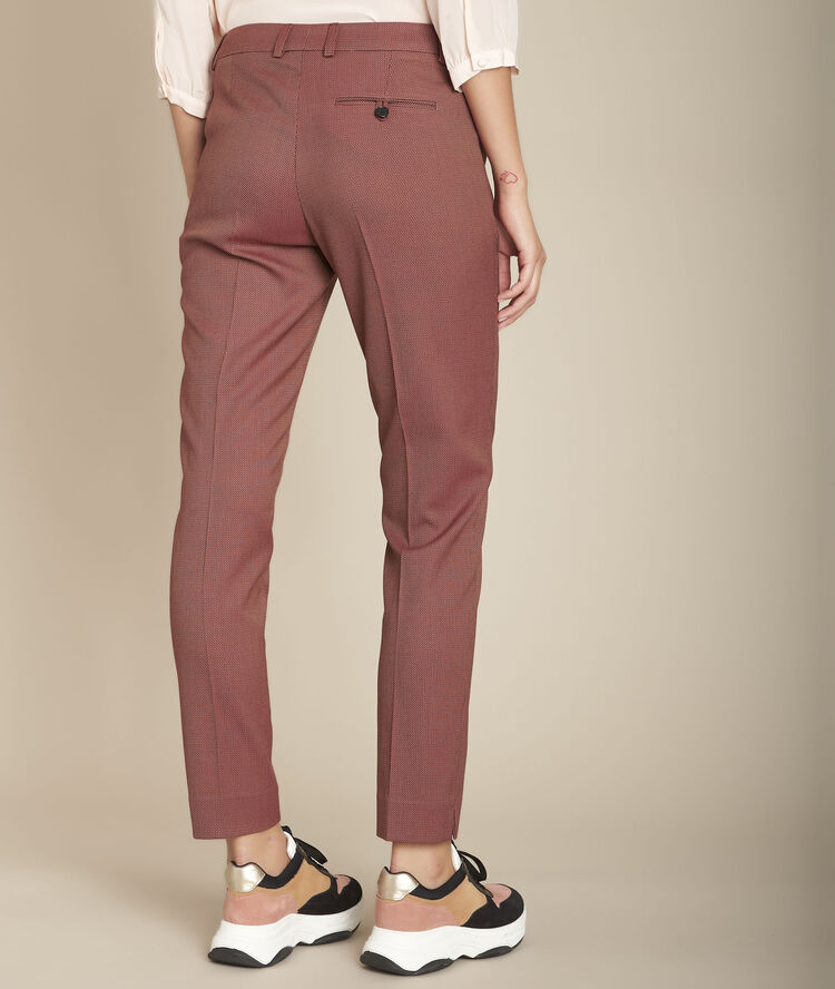 Pantalon faux uni valero caramel.