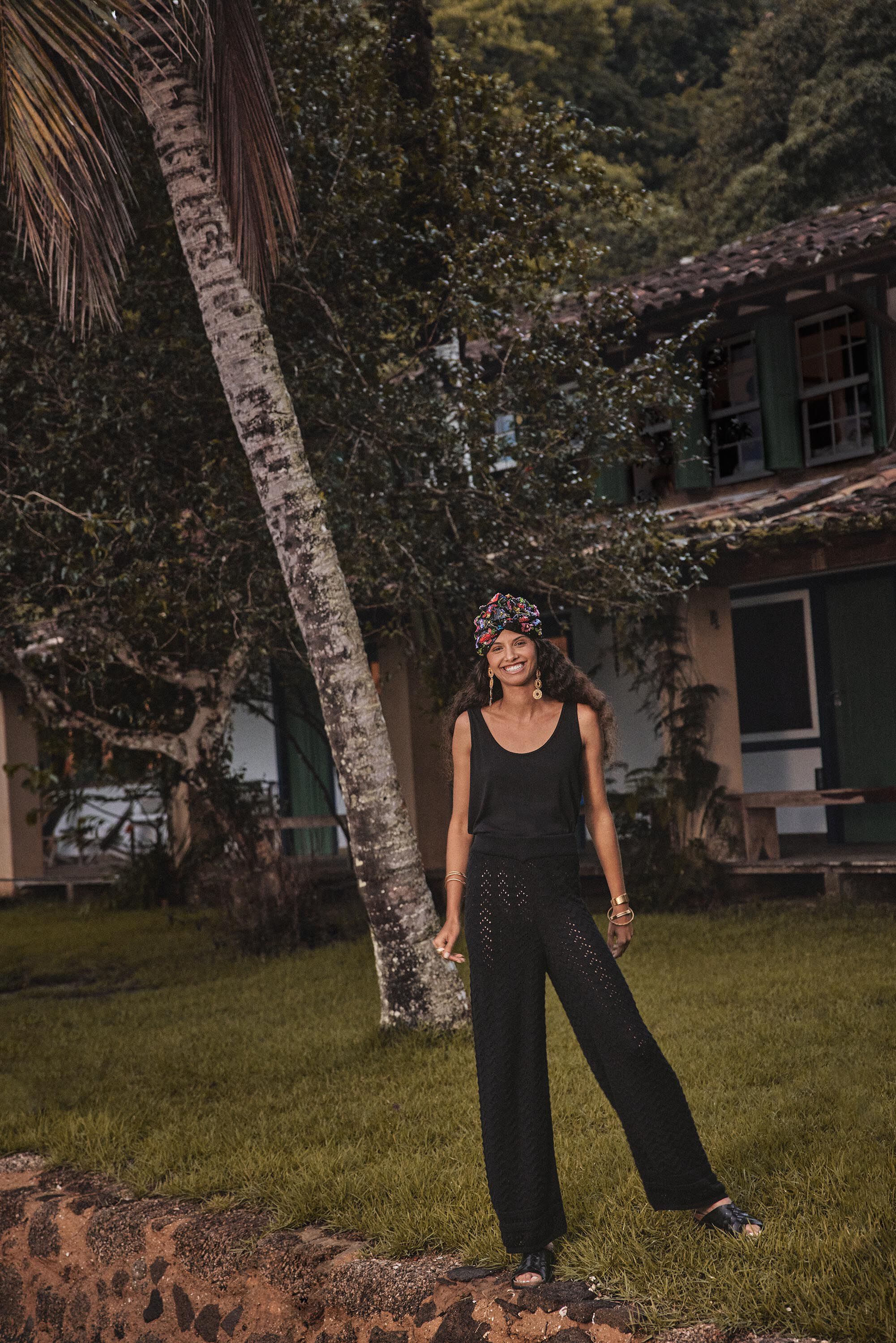 Pantalon large lucy