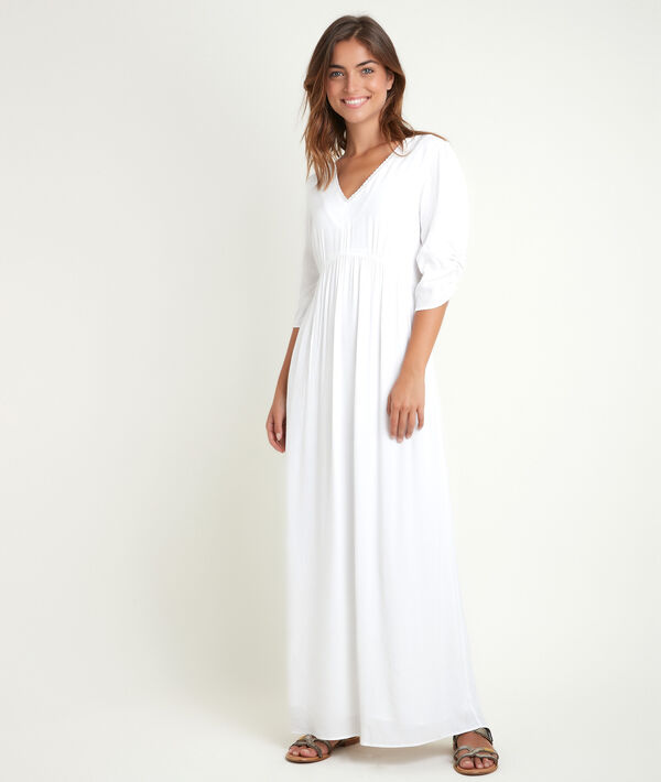 Robe longue droite Claudette | 1-2-3 Robe longue droite Claudette PhotoZ | 1-2-3