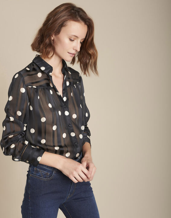 Blouse imprimé pois Mateo | 1-2-3 Blouse imprimé pois Mateo PhotoZ | 1-2-3