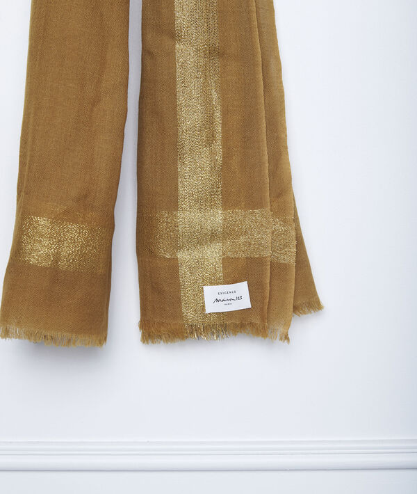 Foulard ambre brillant Galet | 1-2-3 Foulard ambre brillant Galet PhotoZ | 1-2-3