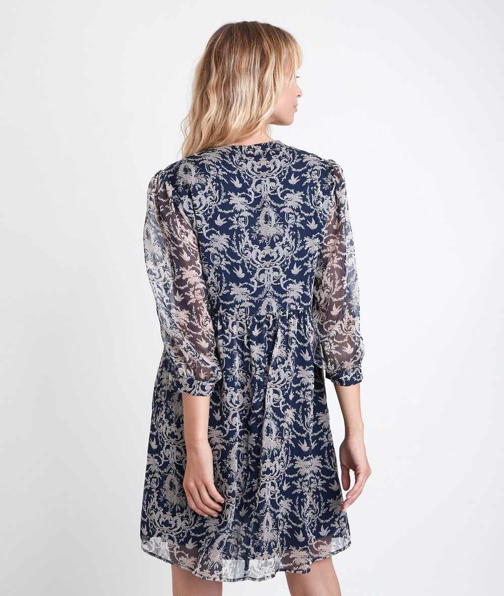 Robe Marine Imprimee Calypso Femme Maison 123