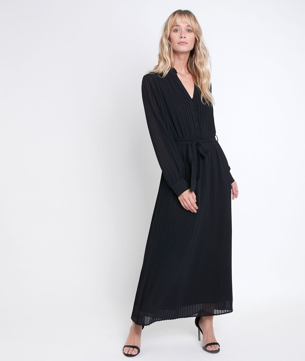Robe longue plissée Catarina | 1-2-3 Robe longue plissée Catarina PhotoZ | 1-2-3