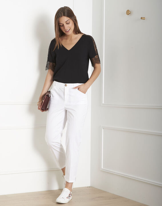 Pantalon blanc Coco | 1-2-3 Pantalon blanc Coco PhotoZ | 1-2-3