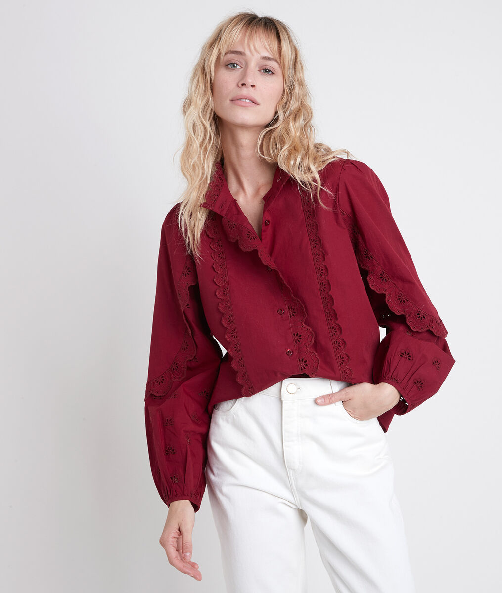 Blouse brodée Tasota | 1-2-3 Blouse brodée Tasota PhotoZ | 1-2-3