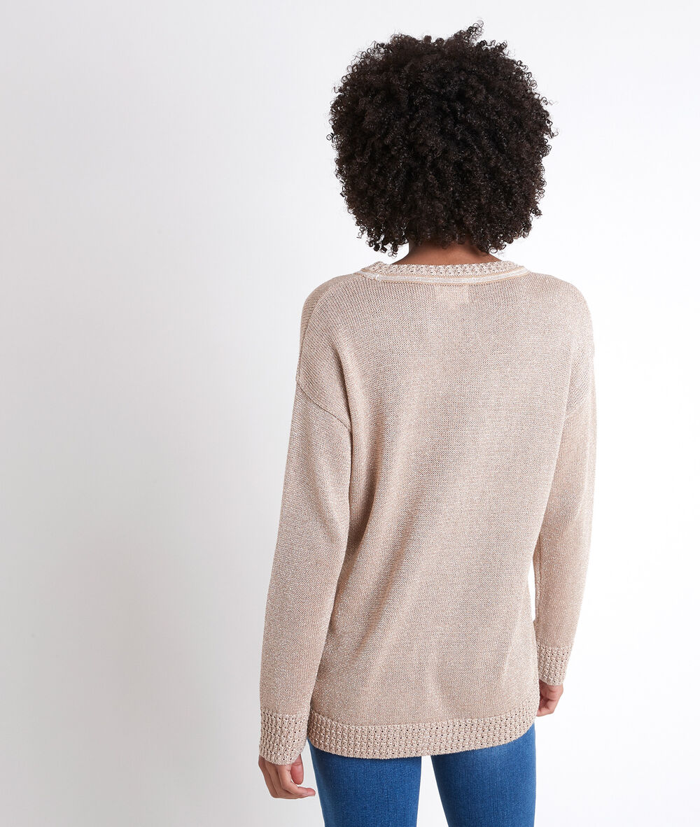Pull lurex blush roline blush.