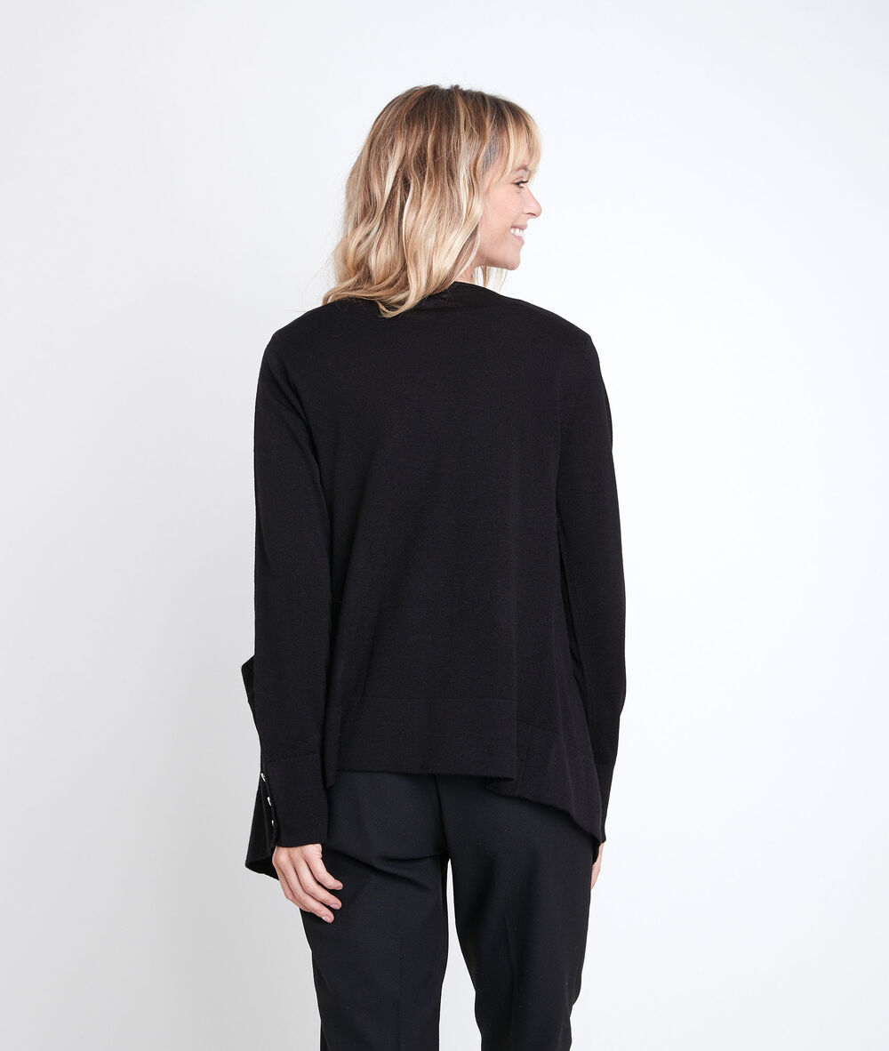 Gilet fluide reese noir.