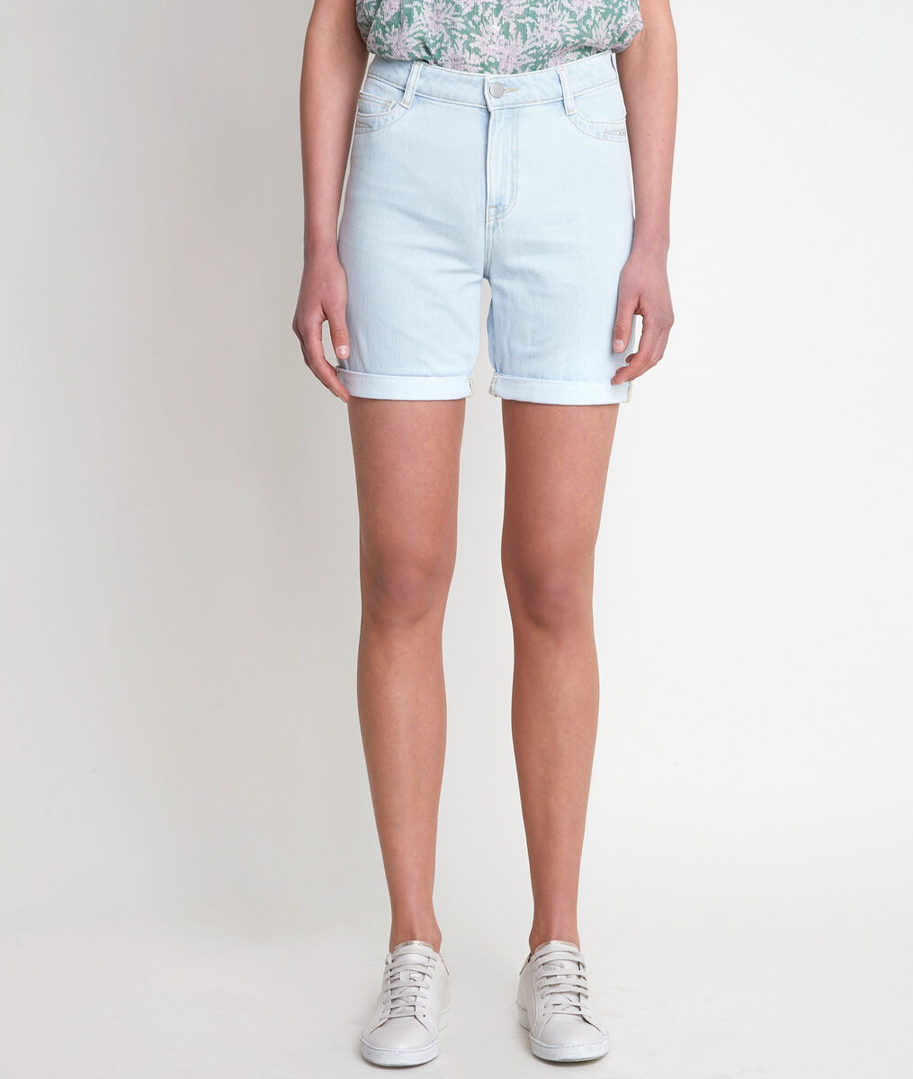 Short en denim pure bleached Carla | 1-2-3 Short en denim pure bleached Carla PhotoZ | 1-2-3