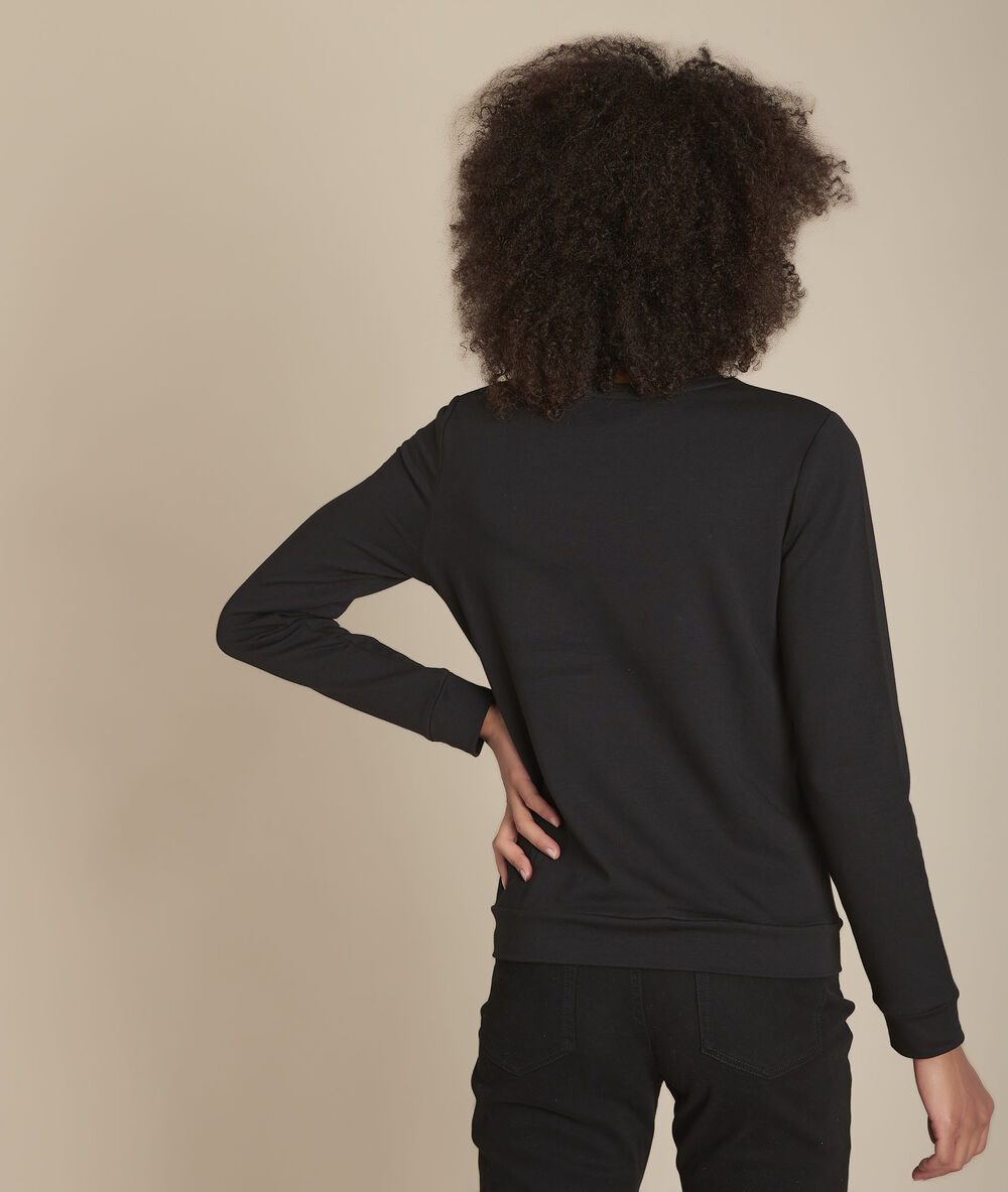 Sweatshirt Mit Spruch Caracas Damen Maison 123