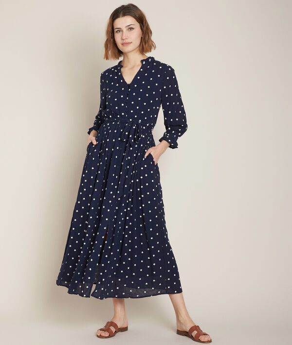 Robe longue brodée Cosiris | 1-2-3 Robe longue brodée Cosiris PhotoZ | 1-2-3