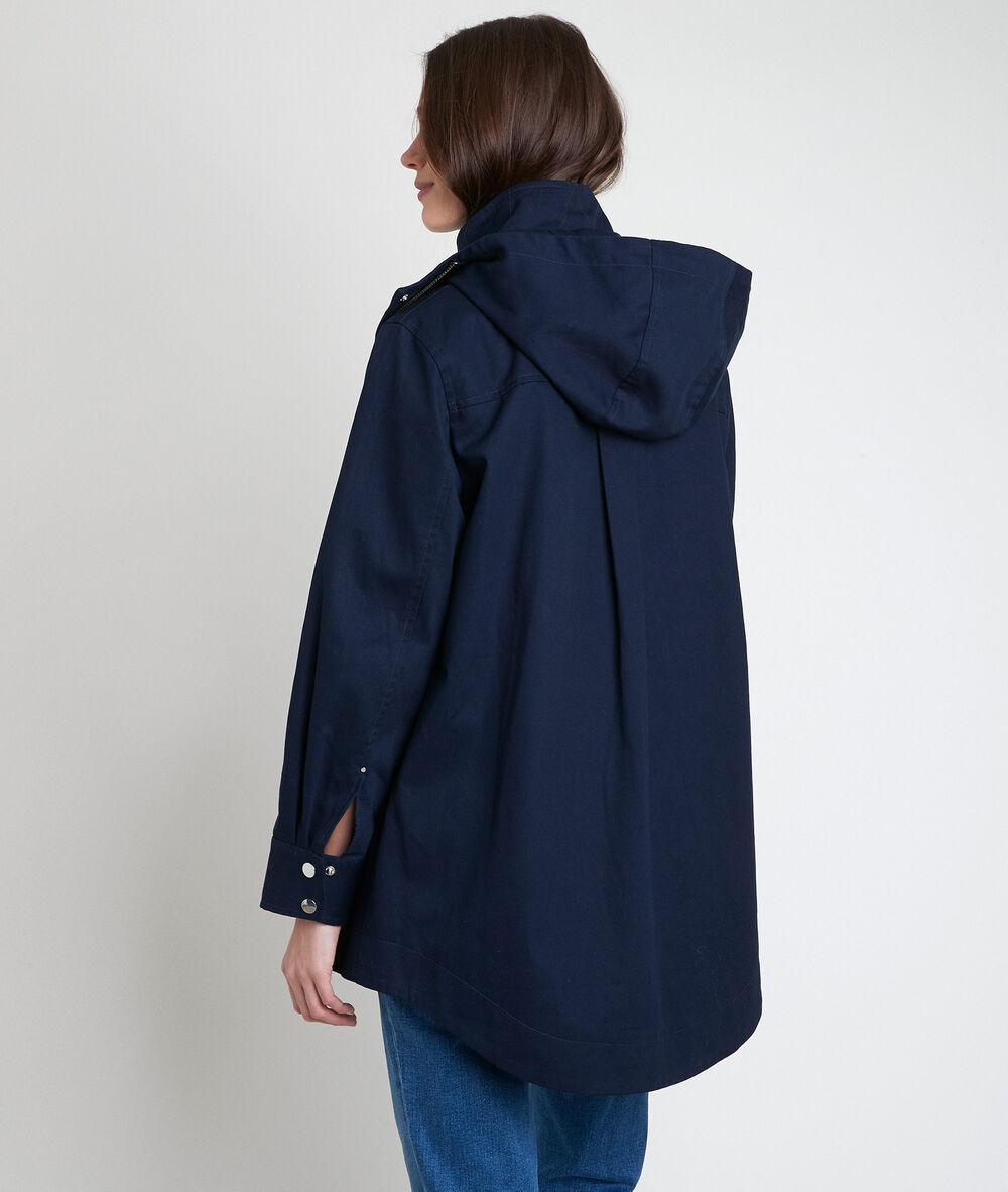 Parka en coton marine naelia marine.