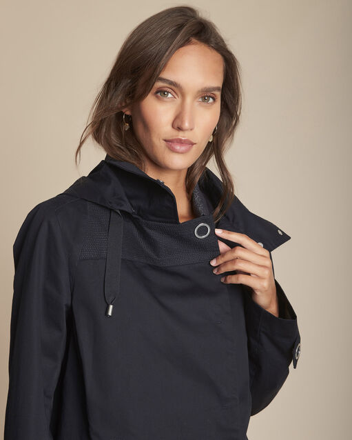 Parka marine légère déperlante quenny marine.