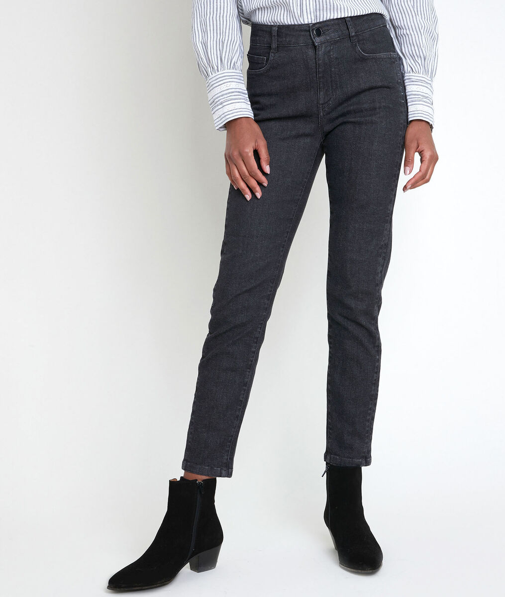 L'iconique slim jean noir à studs Canelle | 1-2-3 L'iconique slim jean noir à studs Canelle PhotoZ | 1-2-3