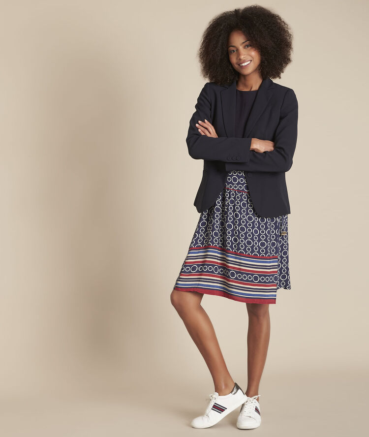 Rok met kettingprint karl marine.