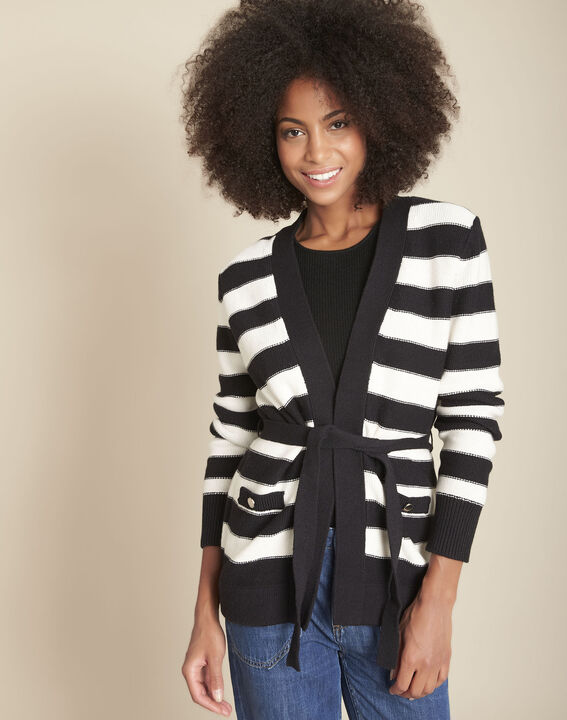 Gilet cardigan rayures Fakir | 1-2-3 Gilet cardigan rayures Fakir PhotoZ | 1-2-3