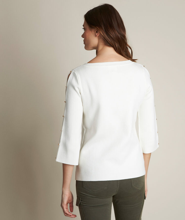Pull écru darwin ecru.