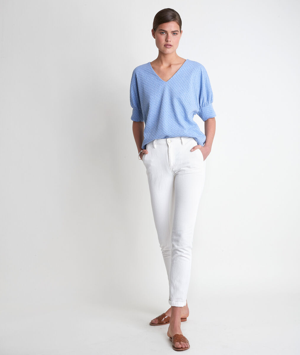 Tee-shirt bleu ciel Idouceur | 1-2-3 Tee-shirt bleu ciel Idouceur PhotoZ | 1-2-3