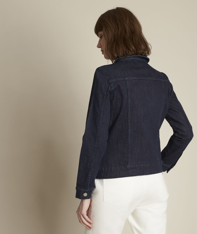 Veste en denim brut clem denim brut.