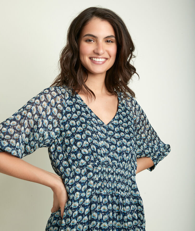 Robe imprimée cindy chlorophylle.