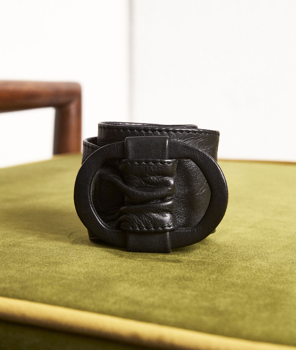 Ceinture large en cuir noire Elya | 1-2-3 Ceinture large en cuir noire Elya PhotoZ | 1-2-3